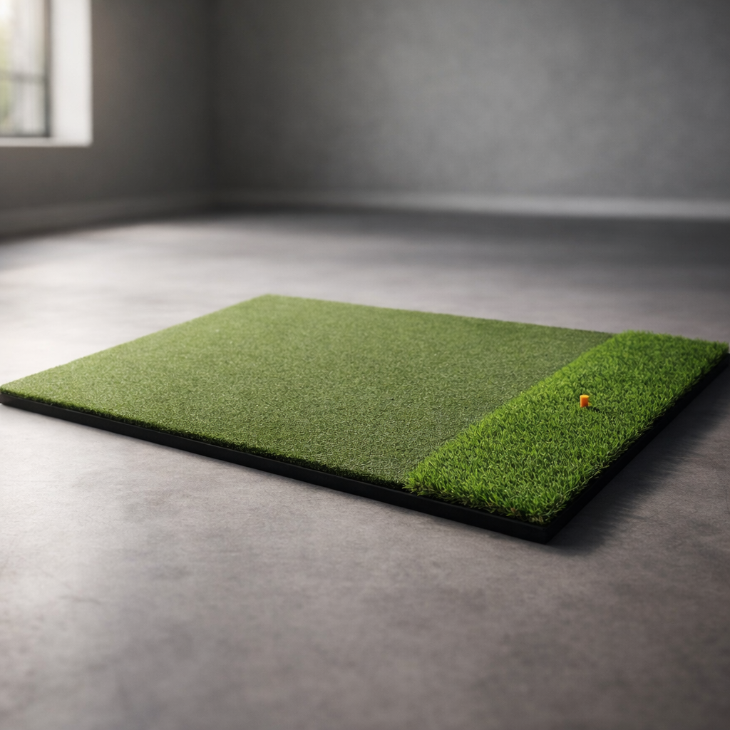 FusionTurf | Golf Hitting Mat 4'x5' with Realistic Strike Feel | Versatile Golf Practice for Enhanced Control 0
