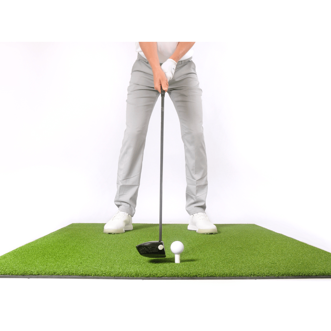 Golf Practice Mat | Shock Absorbing Golf Hitting Mat for Indoor & Outdoor Training 1