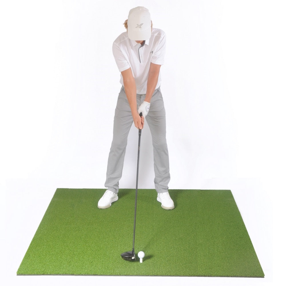 Hero Collection | Extra Large Golf Hitting Mat with Shock Absorption | Durable Practice Surface for Year-Round Training 1