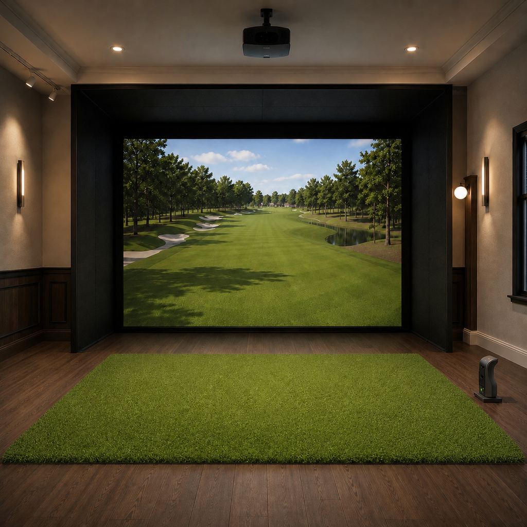 LaunchLine Pro | Golf Hitting Mat with Dense Turf & Stabilized Base | Durable Surface for Consistent Performance 1