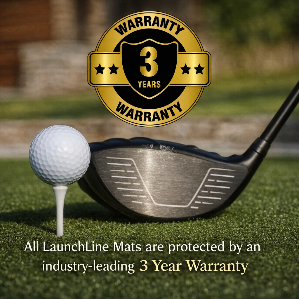 LaunchLine Pro | Golf Hitting Mat with Dense Turf & Stabilized Base | Durable Surface for Consistent Performance 8
