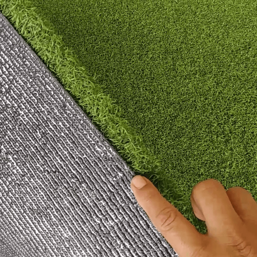 TeeStrike | Golf Hitting Mat 5'x5' with Real Wooden Tee Compatibility | Durable Practice Surface for Year-Round Training 3