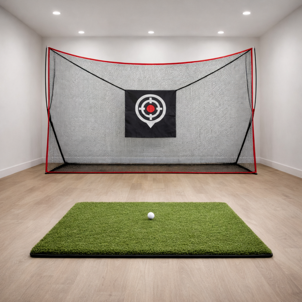 TeeStrike | Golf Hitting Mat with Realistic Turf & Wooden Tee Compatibility | Durable Practice Surface for Year-Round Training 4