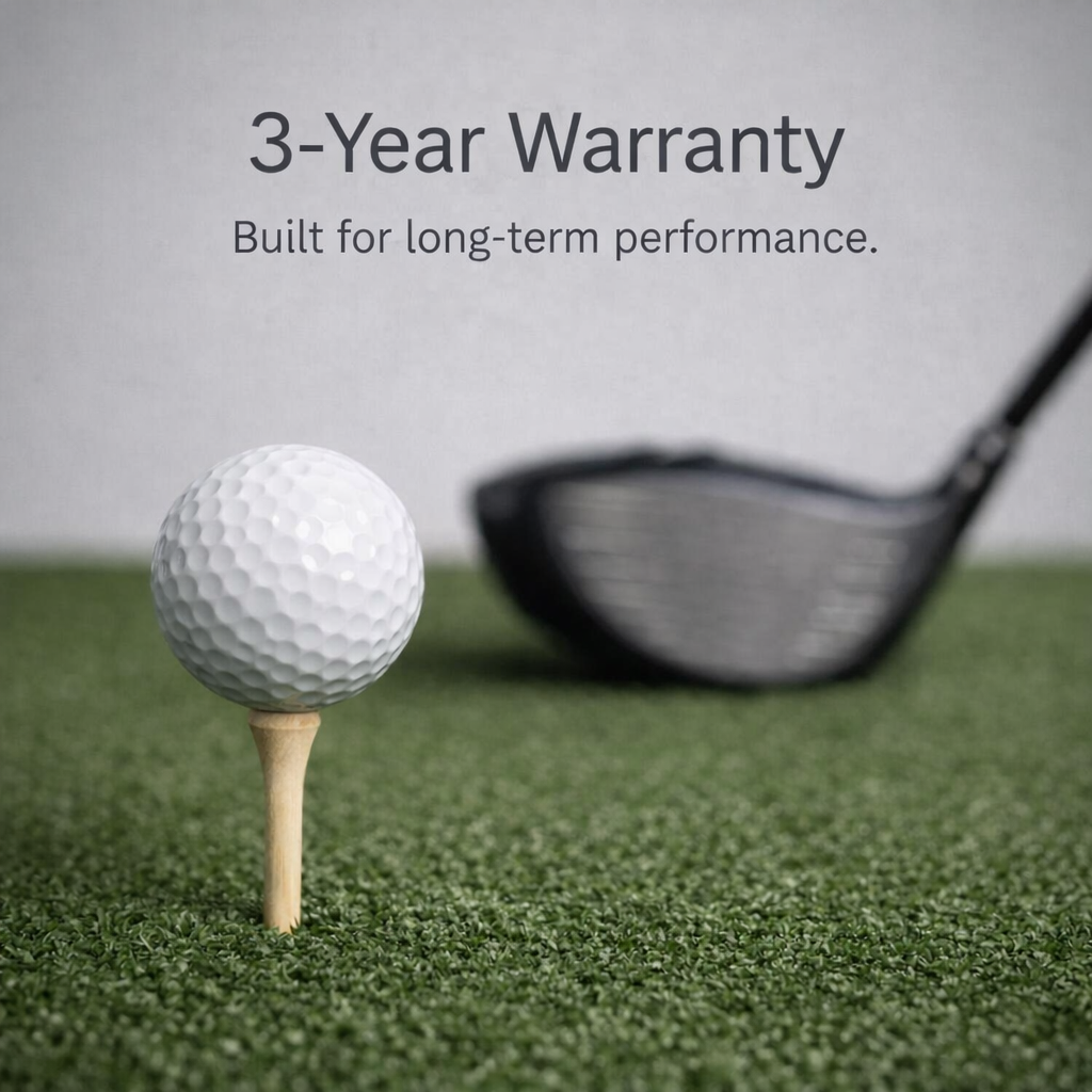 TeeStrike | Golf Hitting Mat with Realistic Turf & Wooden Tee Compatibility | Durable Practice Surface for Year-Round Training 6